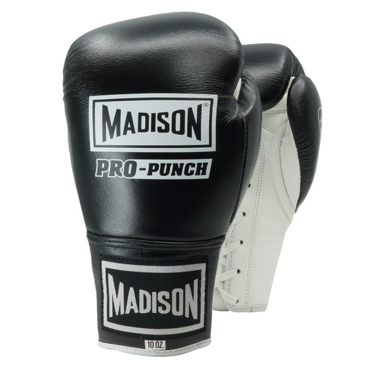 Pro Punch Lace-up Glove - Black