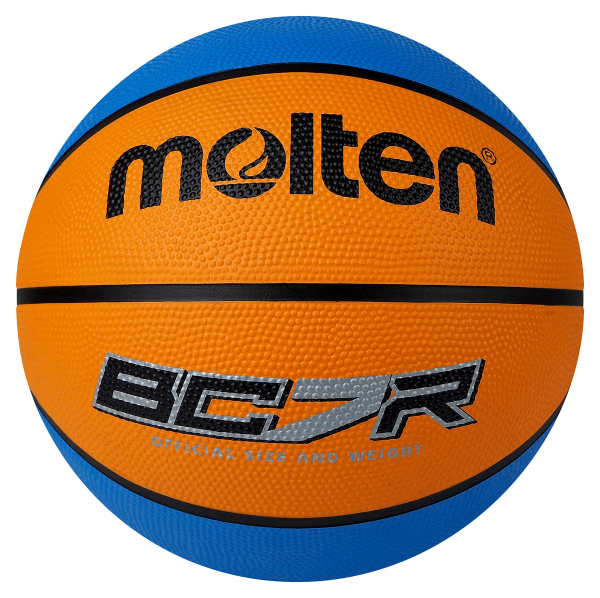 Molten BCR2 Series Basketball - Orange/Cyan