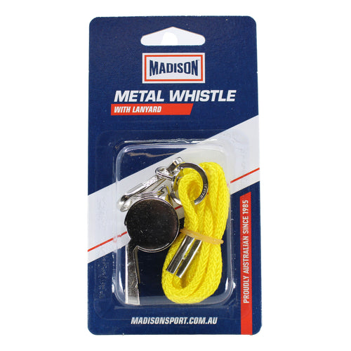 Metal Whistle with Lanyard