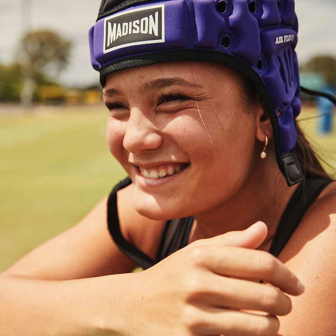 Air Flo Headguard - Purple/Black