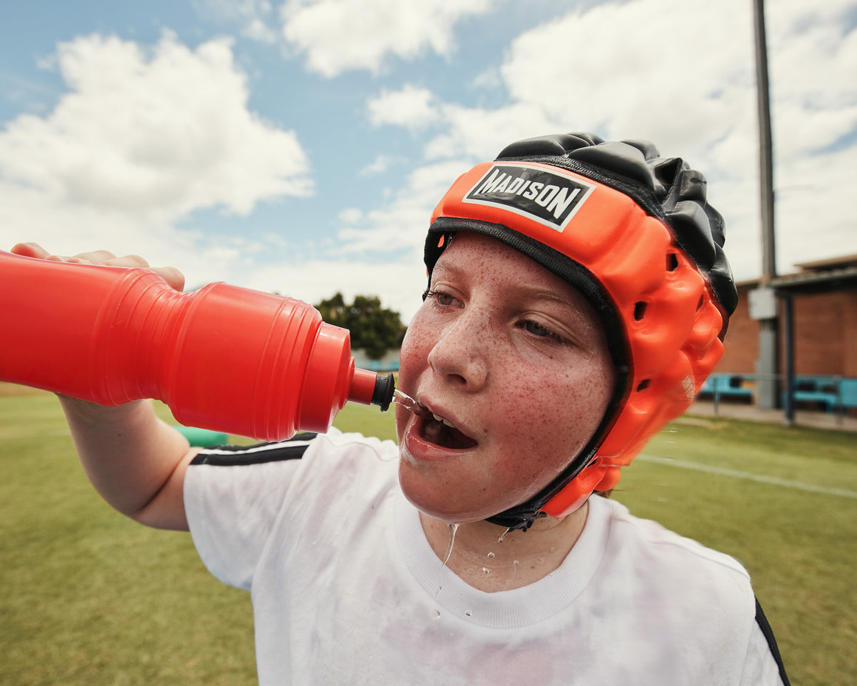 Air Flo Headguard - Orange/Black