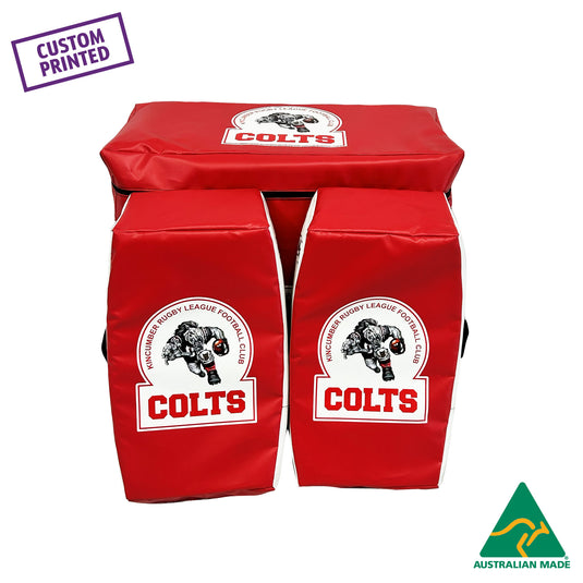 PP135-KIT – CLUB Defender Hit Shield + Carry Bag Kit – Custom Printed