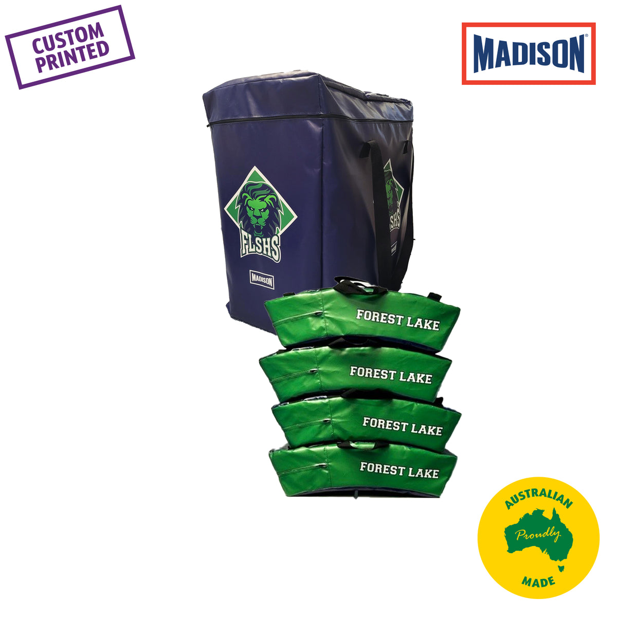 CLUB Defender Hit Shield + Carry Bag Kit – Custom Printed