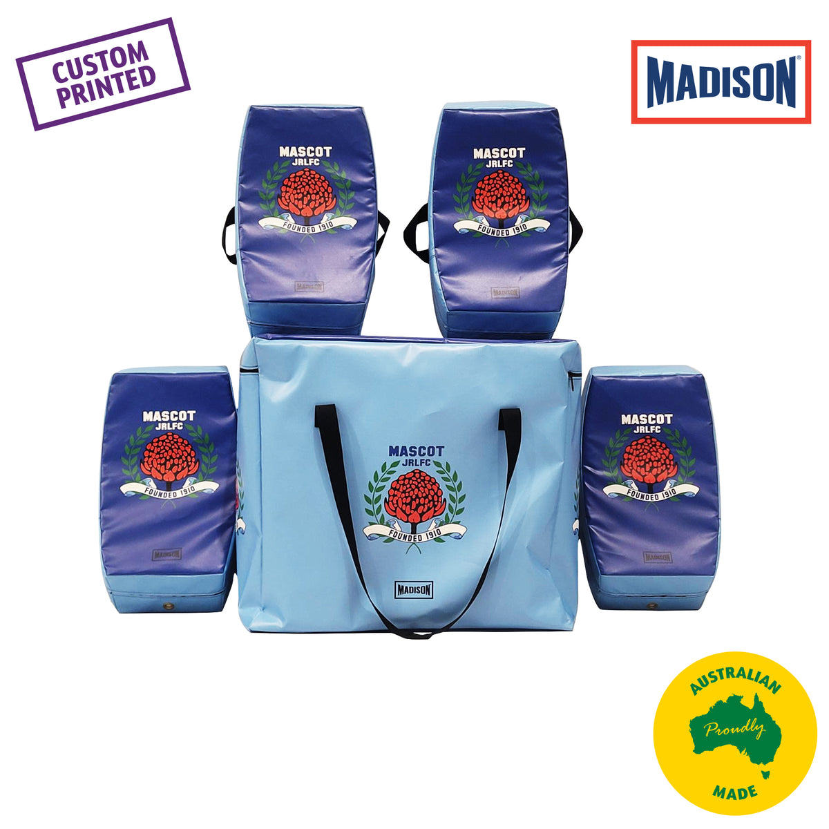 JUNIOR Defender Hit Shield + Carry Bag Kit – Custom Printed