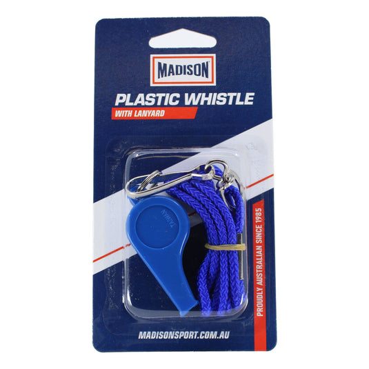 Plastic Whistle with Lanyard