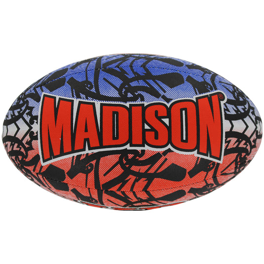 KP Rugby League Football - White/Red