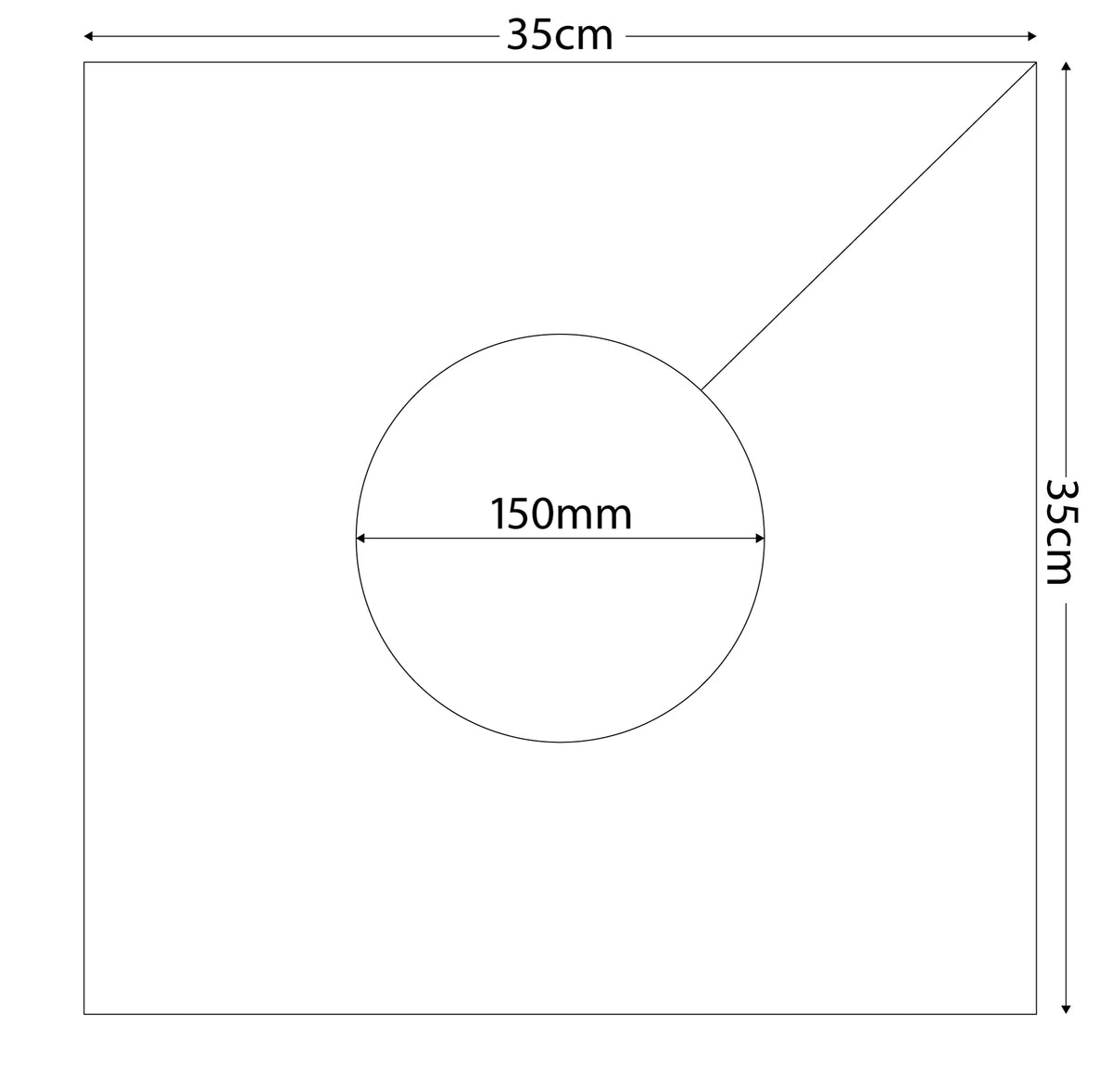 Super League Post Padding – 1.8m – 150mm – Set of 4
