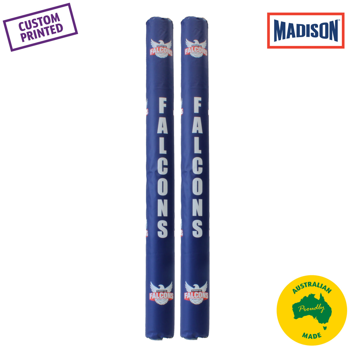 Deluxe Netball Pads – 3m – Set of 2 – Custom Printed