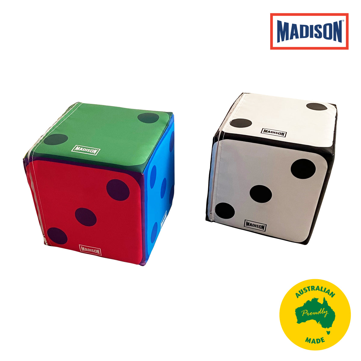 Madison Black & White Dice – 25cm