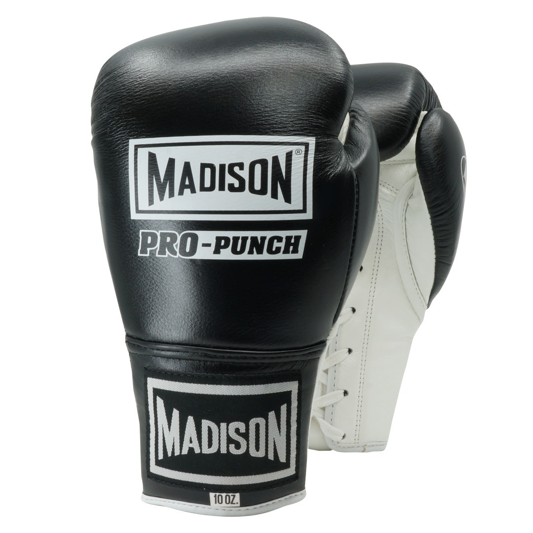 Pro Punch Lace-up Glove - Black