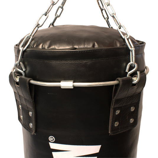 4ft Leather Punchbag with Steel Loop
