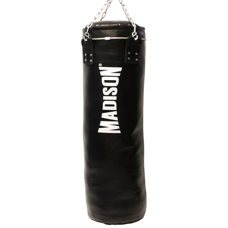 Load image into Gallery viewer, 4ft Leather Punchbag with Steel Loop
