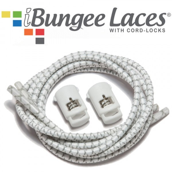 iBungee Reflective Elastic Laces 34"