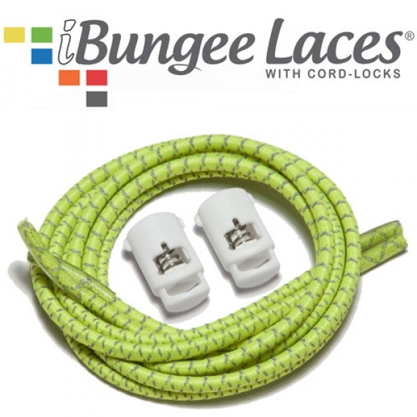 Load image into Gallery viewer, iBungee Reflective Elastic Laces 34&quot;
